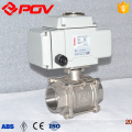 stainless steel motorized electric ball valve